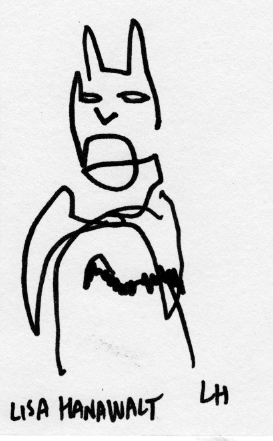 Xem các họa sĩ thử… nhắm mắt vẽ Batman 19