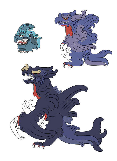 "Ch&acirc;n dung" Pok&eacute;mon vẽ lại theo phong c&aacute;ch Maya cổ đại 8