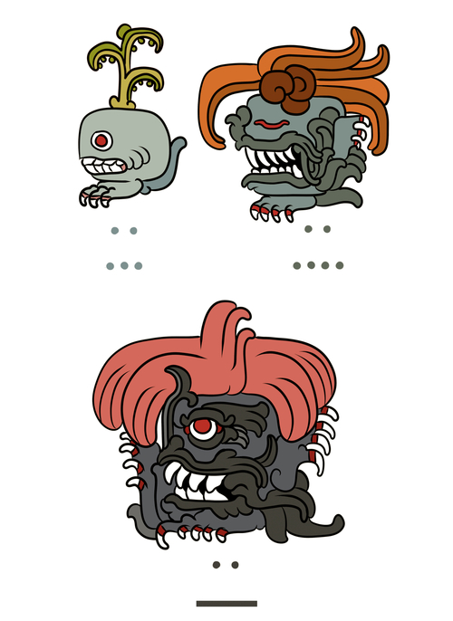 "Ch&acirc;n dung" Pok&eacute;mon vẽ lại theo phong c&aacute;ch Maya cổ đại 10