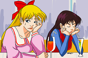 Thủy thủ Mặt Trăng vẽ lại theo phong c&aacute;ch ho&agrave;n to&agrave;n mới 14