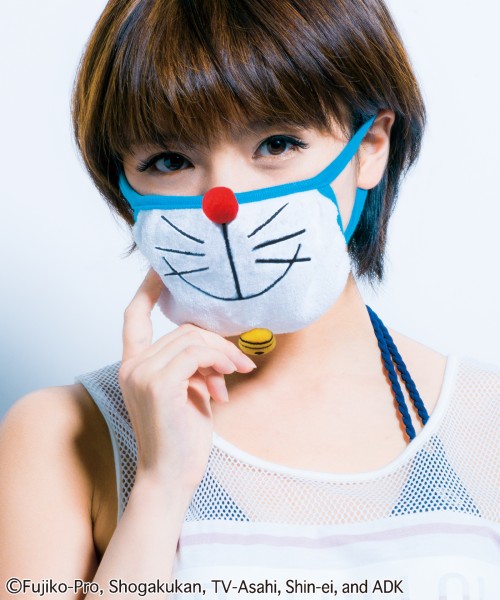 Khẩu trang dễ thương biến bạn thành Doraemon 2