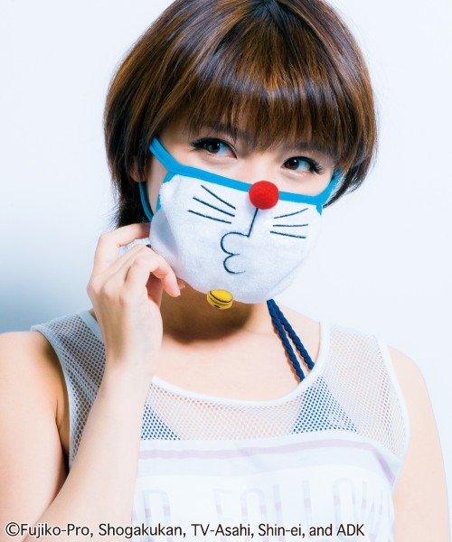Khẩu trang dễ thương biến bạn thành Doraemon 8