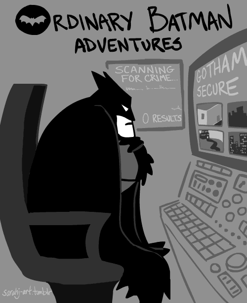 Ảnh động: Batman làm gì khi không đánh nhau với kẻ xấu? 4