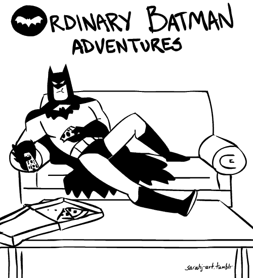Ảnh động: Batman làm gì khi không đánh nhau với kẻ xấu? 11