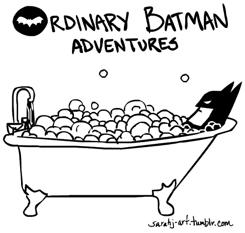 Ảnh động: Batman làm gì khi không đánh nhau với kẻ xấu? 13
