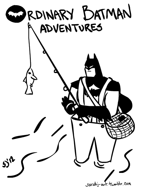 Ảnh động: Batman làm gì khi không đánh nhau với kẻ xấu? 16