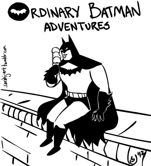 Ảnh động: Batman làm gì khi không đánh nhau với kẻ xấu? 17