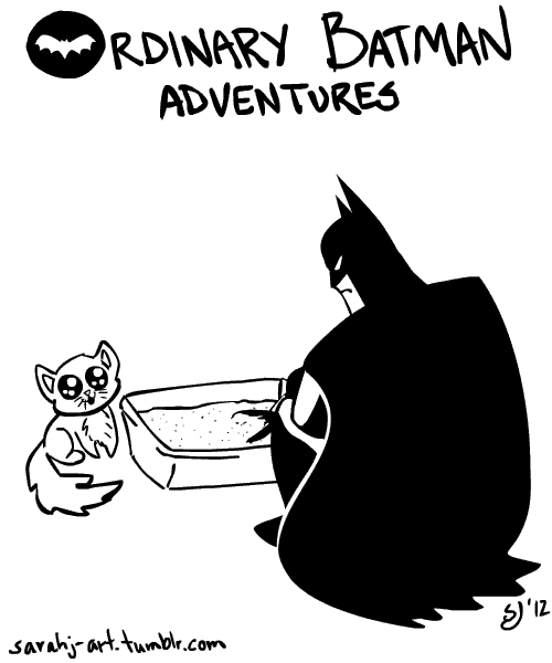 Ảnh động: Batman làm gì khi không đánh nhau với kẻ xấu? 19