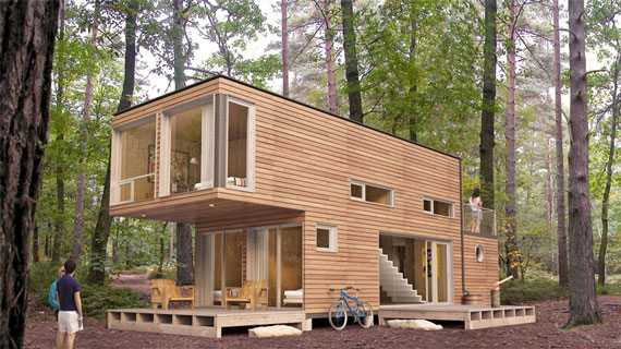 Loạt nhà siêu đẹp làm từ container chở hàng 32