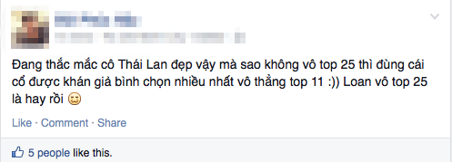 Cộng đồng mạng dậy sóng chúc mừng Nguyễn Thị Loan lọt top 25  5