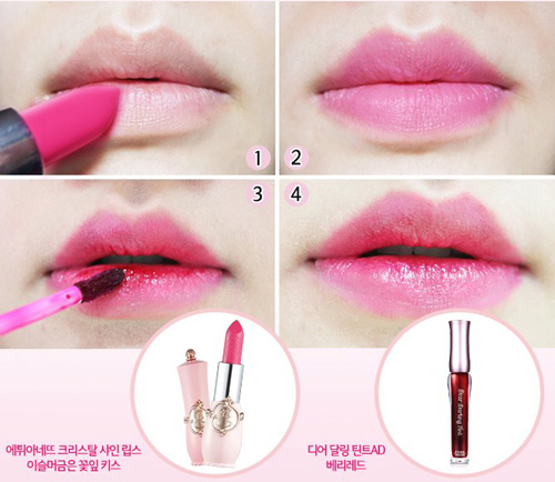 "Copy" xu hướng m&ocirc;i hồng cực xinh từ Yoon Eun Hye 10
