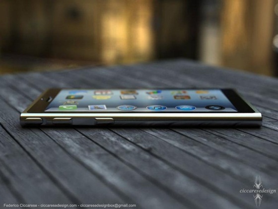 Bản concept iPhone 6 xuất hiện, giống với... Lumia 3