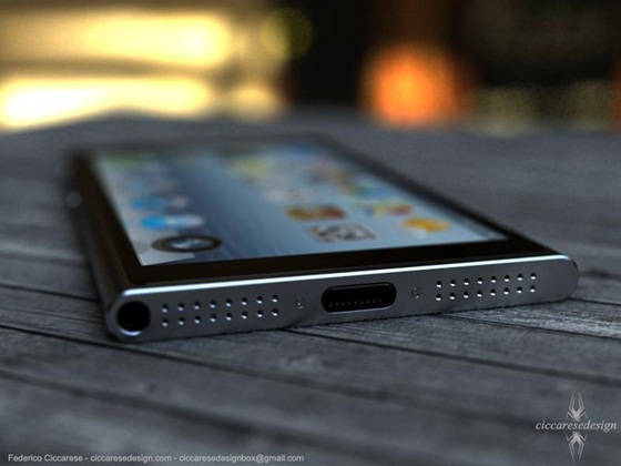 Bản concept iPhone 6 xuất hiện, giống với... Lumia 4