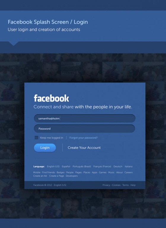 Giao diện Facebook "t&aacute;i thiết kế" đẹp mắt 2