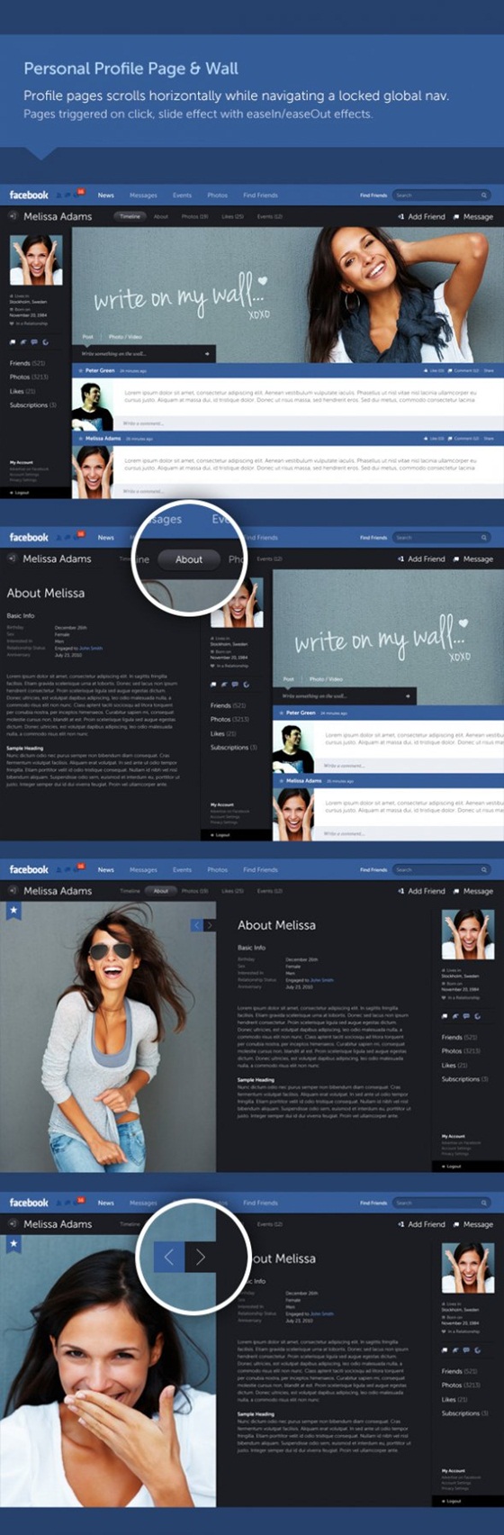Giao diện Facebook "t&aacute;i thiết kế" đẹp mắt 7
