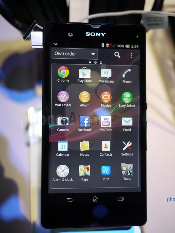 Trên tay Sony Xperia Z 7