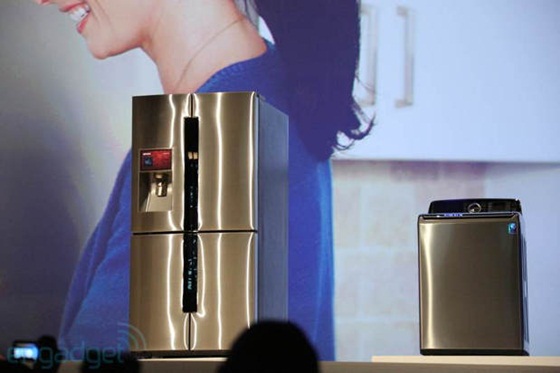 Samsung cho ra mắt... tủ lạnh chạy Android 1