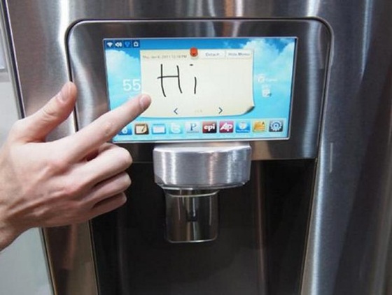 Samsung cho ra mắt... tủ lạnh chạy Android 4