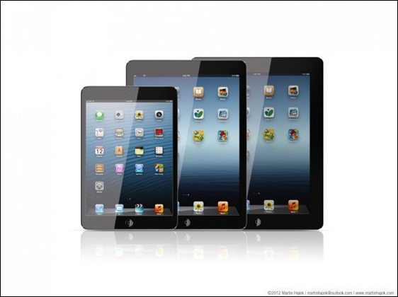 Bản concept iPad thế hệ 5 giống hệt... iPad Mini 5