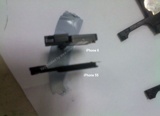 iPhone 5S v&agrave; iPhone 6 lộ diện linh kiện phần cứng 2
