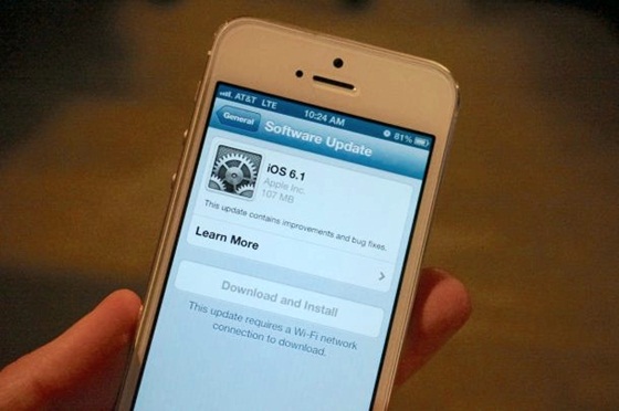 iOS 6.1 ra mắt, bản jailbreak tiếp bước v&agrave;o cuối tuần 1