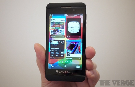 RIM chính thức cho ra mắt Blackberry Z10 1