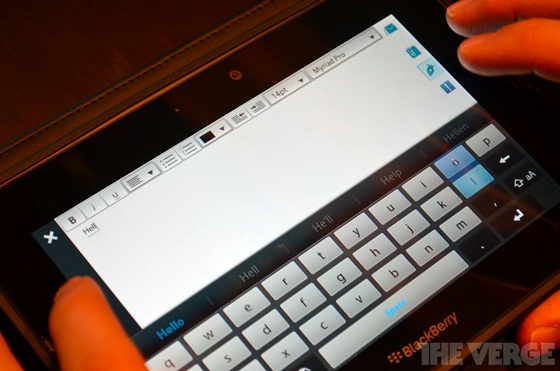 Blackberry 10 và sự hồi sinh của PlayBooks 3
