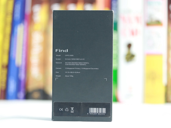 Cận cảnh Oppo Find 5 - Đối thủ của Sony Xperia Z 2