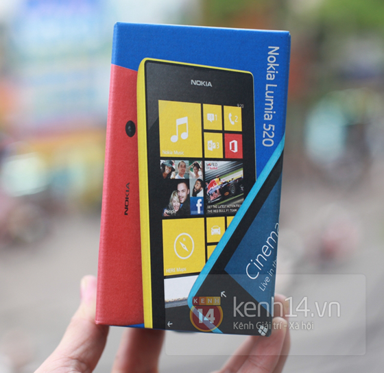 Ảnh thực tế Nokia Lumia 520 - VnExpress Số hóa