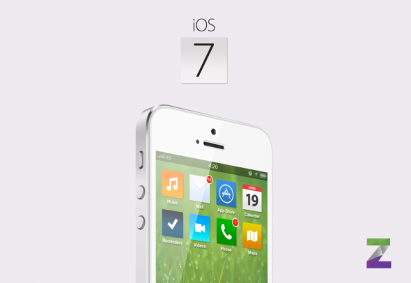 Bản concept iOS 7 với thiết kế phẳng vô cùng đẹp mắt 1