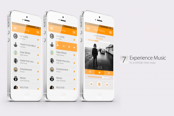 Bản concept iOS 7 với thiết kế phẳng vô cùng đẹp mắt 13