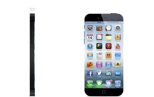 Bản concept iPhone 6... kh&ocirc;ng viền m&agrave;n h&igrave;nh 3