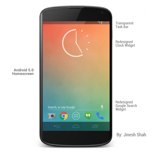 Android 5.0 Key Lime Pie với thiết kế "phẳng", dạng thẻ 2