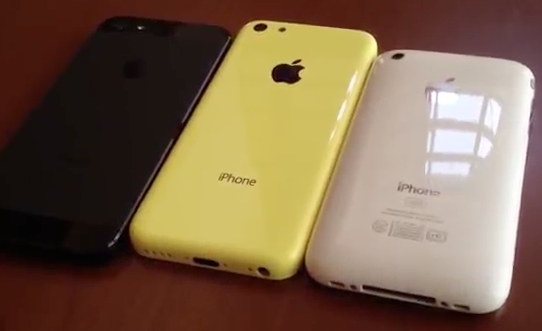 Lộ diện video "trên tay" vỏ iPhone giá rẻ màu vàng 5