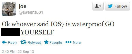 Người dùng iOS bị lừa bởi quảng cáo... iPhone chống nước 4