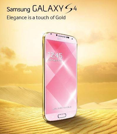 Samsung cho ra mắt Galaxy S4 vàng để cạnh tranh với iPhone 5S 1