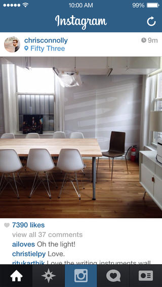 Instagram cập nhật giao diện mới theo phong c&aacute;ch iOS 7 1