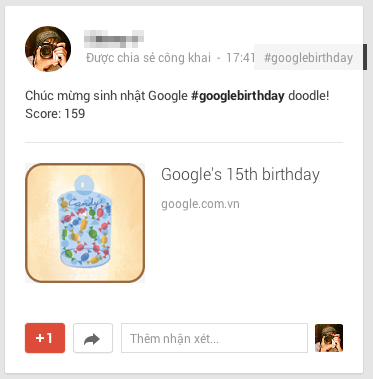 Trò chơi "đập kẹo" sinh nhật Google gây sốt trên mạng xã hội 8