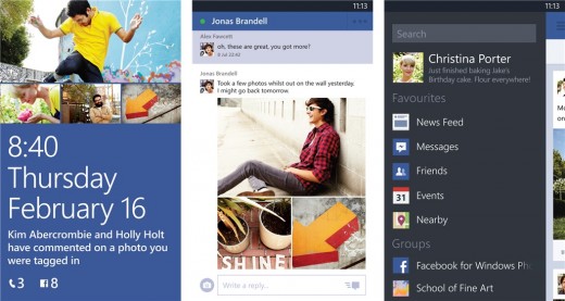 Microsoft chính thức ra mắt ứng dụng Facebook cho Windows Phone 1