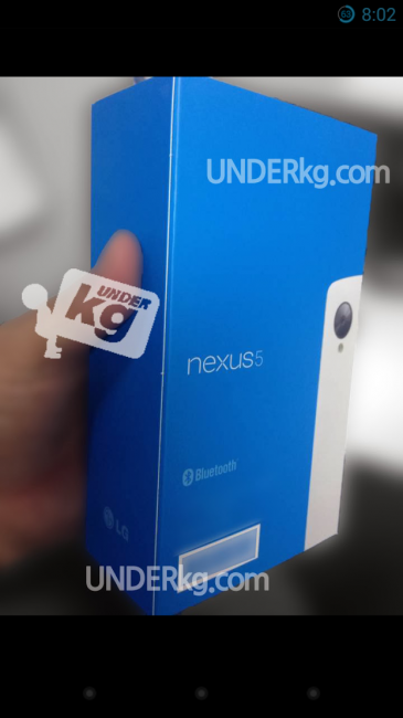 Lộ diện Nexus 5 phiên bản trắng 1
