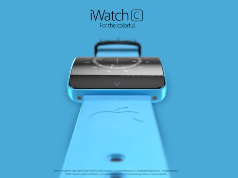 Bản thiết kế iWatch C theo phong cách iPhone 5C 4