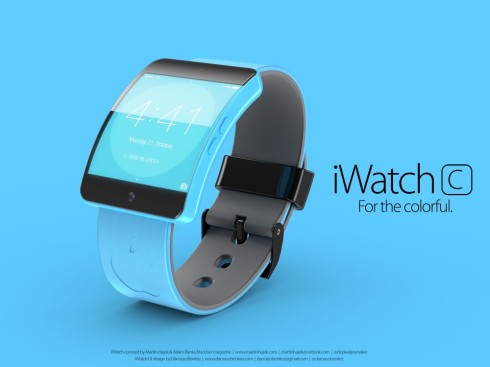 Bản thiết kế iWatch C theo phong cách iPhone 5C 7