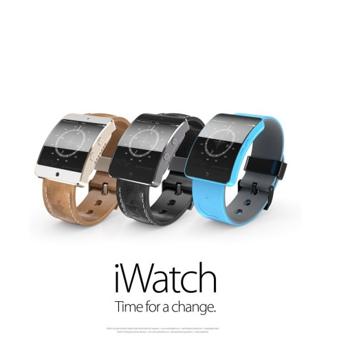 Bản thiết kế iWatch C theo phong cách iPhone 5C 6