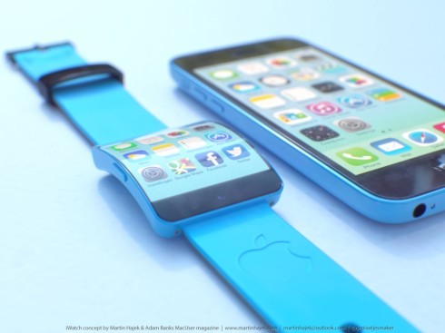 Bản thiết kế iWatch C theo phong cách iPhone 5C 8