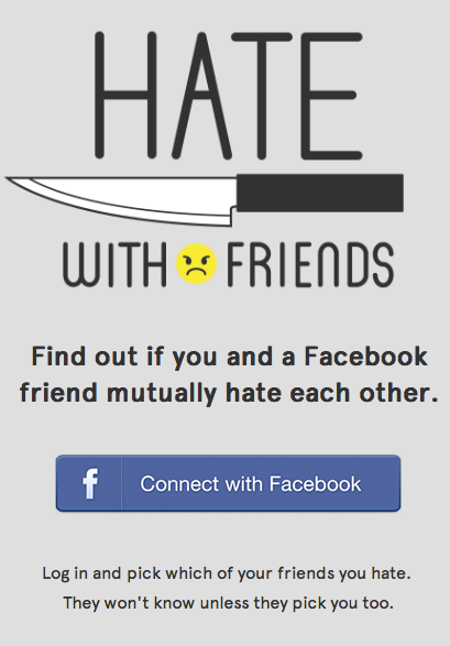Kì quặc với ứng dụng... ghét bạn bè trên Facebook 1