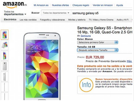 Galaxy S5 được báo giá cao "ngất ngưởng" ở châu Âu 2