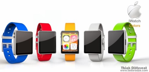 Bản thiết kế iWatch dạng... iPod Nano si&ecirc;u mỏng 3