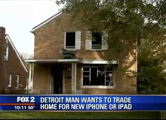 Kì quặc với người đàn ông... đổi nhà lấy iPhone 6 2