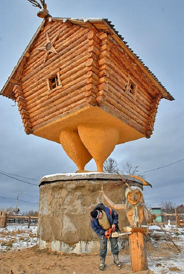 Huyền thoại về phù thủy ăn thịt người Baba Yaga 9