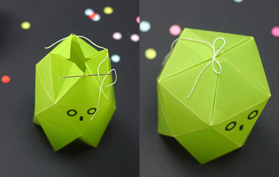 Cách gấp hộp sáp origami đựng kẹo siêu đáng yêu 4